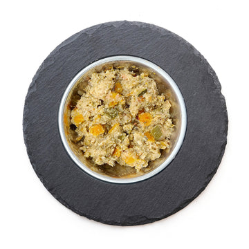 (6 x 400g) Nass-Menü Lachs mit Spinat, Sanddornbeeren & Kräutern